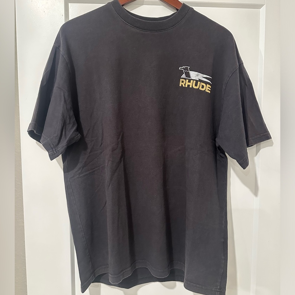 Rhude “Vintage Black” Eagle tee